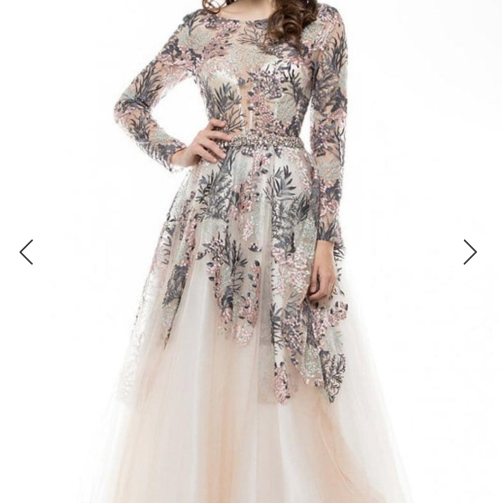 Colors prom dress J034SL